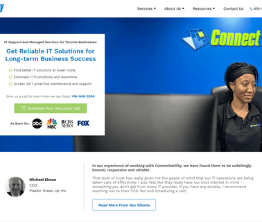 Managed Services Computer Consulting Cloud Services - Toronto and horn