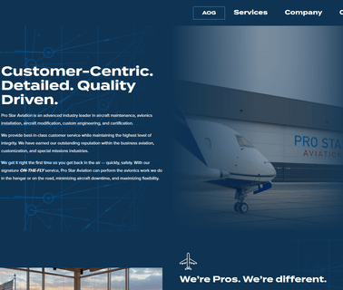 Home - Pro Star Aviation manchester new