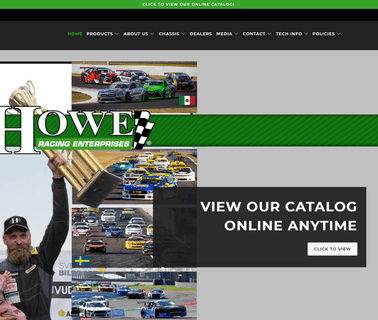 Howe Racing Enterprises chassis frame car