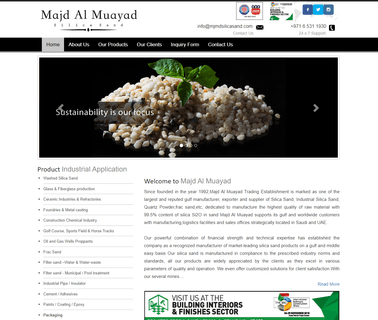 Majd Al Moayad Est. quartz sand