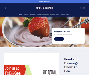 Kings Cupboard buffet cupboard