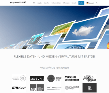 Programmfabrik database software