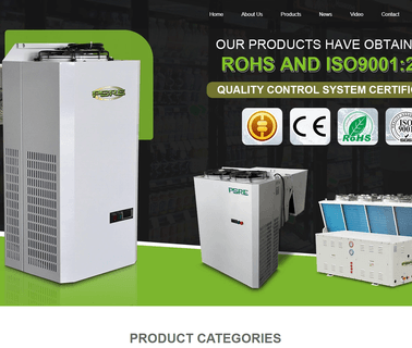 Taizhou Nanfeng Cold Chain cold evaporator