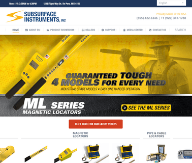 Subsurface Instruments cable pipe locators