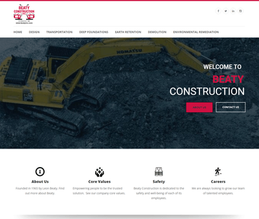 Indiana Heavy Construction Contractors - Beaty Construction construction contract