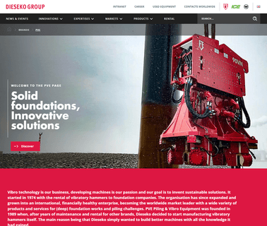 Pve Piling & Vibro Equipment equipment works