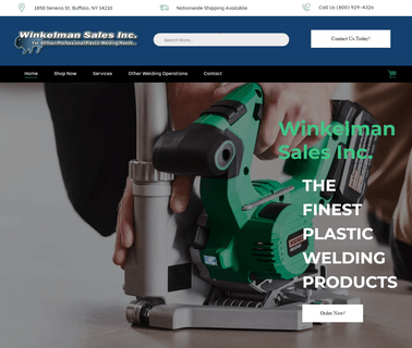 Winkelman Sales Inc. machinery industry weld
