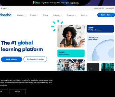 Home - Docebo Home Page best online food