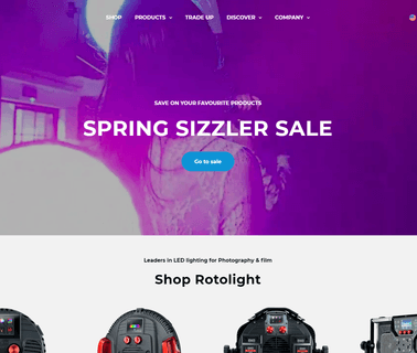 Rotolight camcorder shoulder
