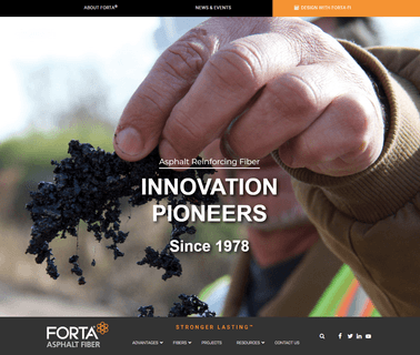 Forta Corporation high strength materials