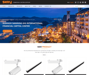 Seity Light Zhongshan commercial track light