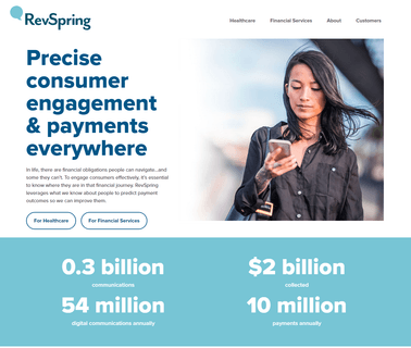 Revspring, Talksoft revenue cycle improvement