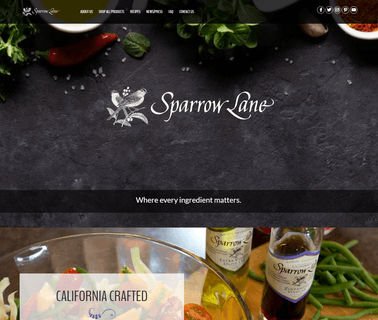Sparrow Lane vinegar and