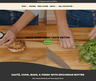 Home - Epicurean Butter almond butter crunch