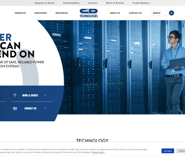 C & D Technologies including batteries