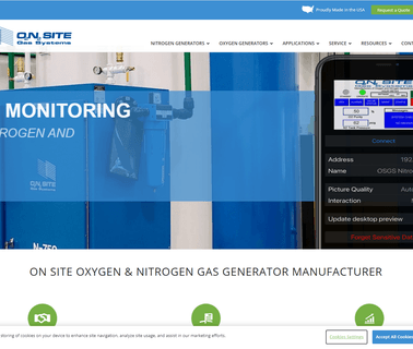 Home - On Site Gas Systems gas nitrogen