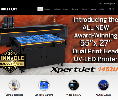 Mutoh America format digital printers