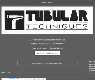 Tubular Techniques Tube and Pipe Sales and Fabrication 110 tube