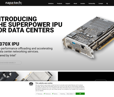 Napatech centers network