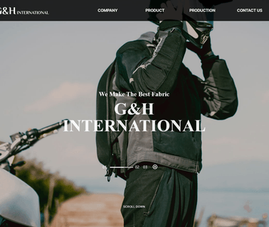 G & H International sustainable fabrics