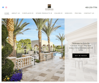 Estrella Custom Stone architecture columns