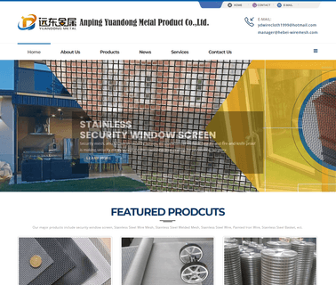 Anping Yuandong Metal Product steel window and