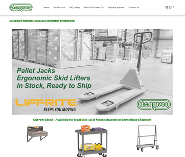 Dc Graves | Materials Handling Solutions | Industrial Equipment industrial shelving solutions