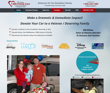 Car Donation: 800Charity car