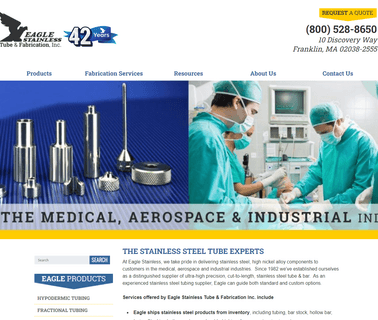 Choose Eagle Stainless, the Stainless Steel Tube aluminum eagle