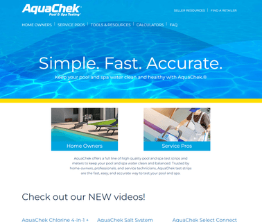 Aquachek water strip