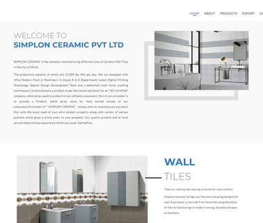 Simplon Ceramic floor kitchen tile