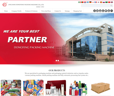 Zhejiang Dongfeng Packing Machine food shrink