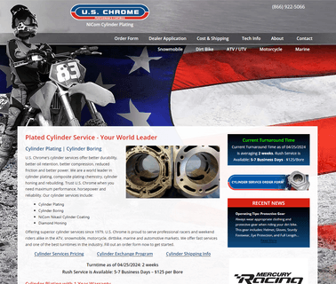 Us Chrome Corp Wi 52100 chrome