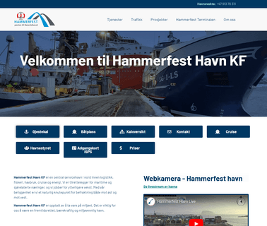 Hammerfest Port equipment spill