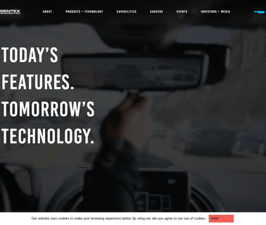 Gentex Corporation audi navigation gps