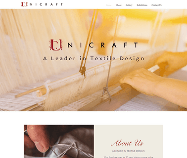 Unicraft fabric designs