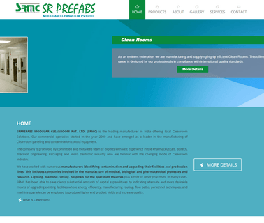 Srprefabs Modular Cleanroom 100000 cleanroom