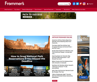 Frommers Travel Guides 2012 travel