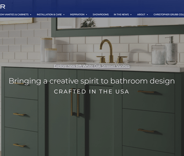 Strasser Woodenworks Home bathroom vanities vanity