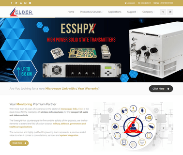 Home - Elber Srl broadcast communication