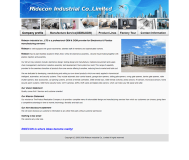 Ridecon Industrial work boards