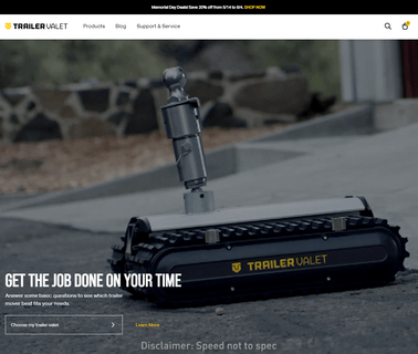 Trailer Valet device vehicle