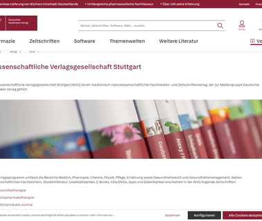 Wissenschaftliche Verlagsgesellschaft Stuttgart study table