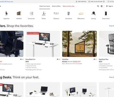 Autonomous Smart Office office chair components
