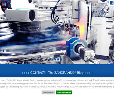 Zahoransky Usa complex medical