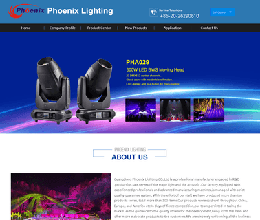 Guangdong Phoenix Lighting art studio furniture
