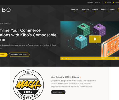 Kibo Omnichannel Commerce Plaform; Ecommerce; Order ecommerce management service