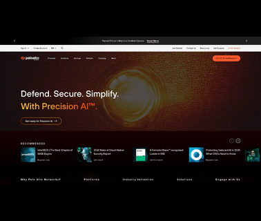 Palo Alto Networks Global Cybersecurity Leader auto security protection