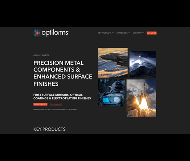 Home - Optiforms electro coating