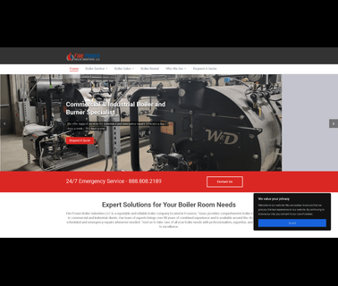 Fire Power Boiler Services welding fire